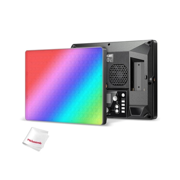 Aputure Amaran P60c 60W RGBフラットパネル 撮影ライトVLOG