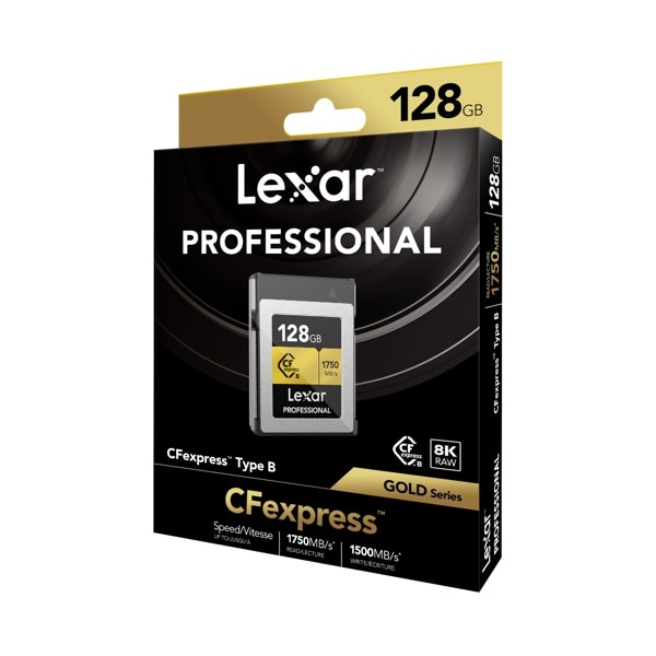 Lexar(レキサー) CFexpressカードType-B GOLD 128GB LCXEXPR128G-RNENJ(128GB):  記録メディア・電源・ケーブル 銀一オンラインショップ | 撮影用背景-プロフェッショナル映像・撮影機材専門店