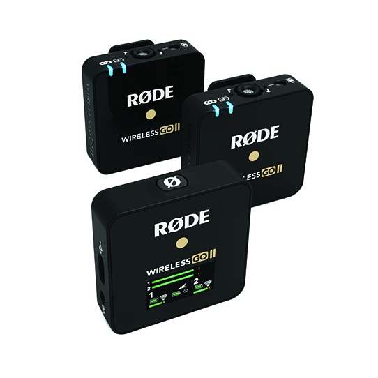 RODE(ロード) Wireless GO II ワイヤレス送受信機マイクシステム ...