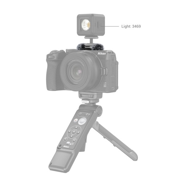 SmallRig(スモールリグ) Nikon Z 30用コールドシューアダプター付き 