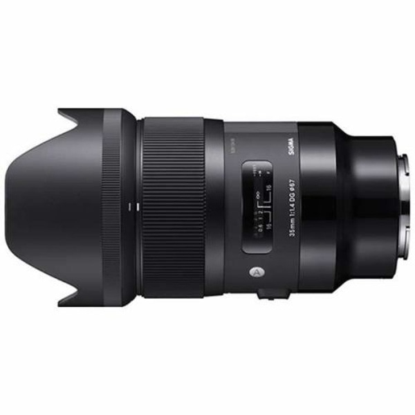 【未使用】ソニー用カメラレンズ SIGMA 35mm F1.4 DG HSM