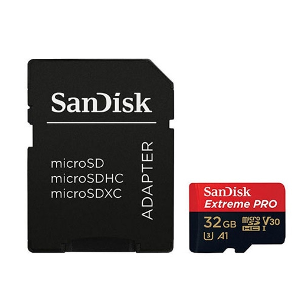 SanDisk(サンディスク) Extreme PRO microSD HCカード 32GB(アダプター ...