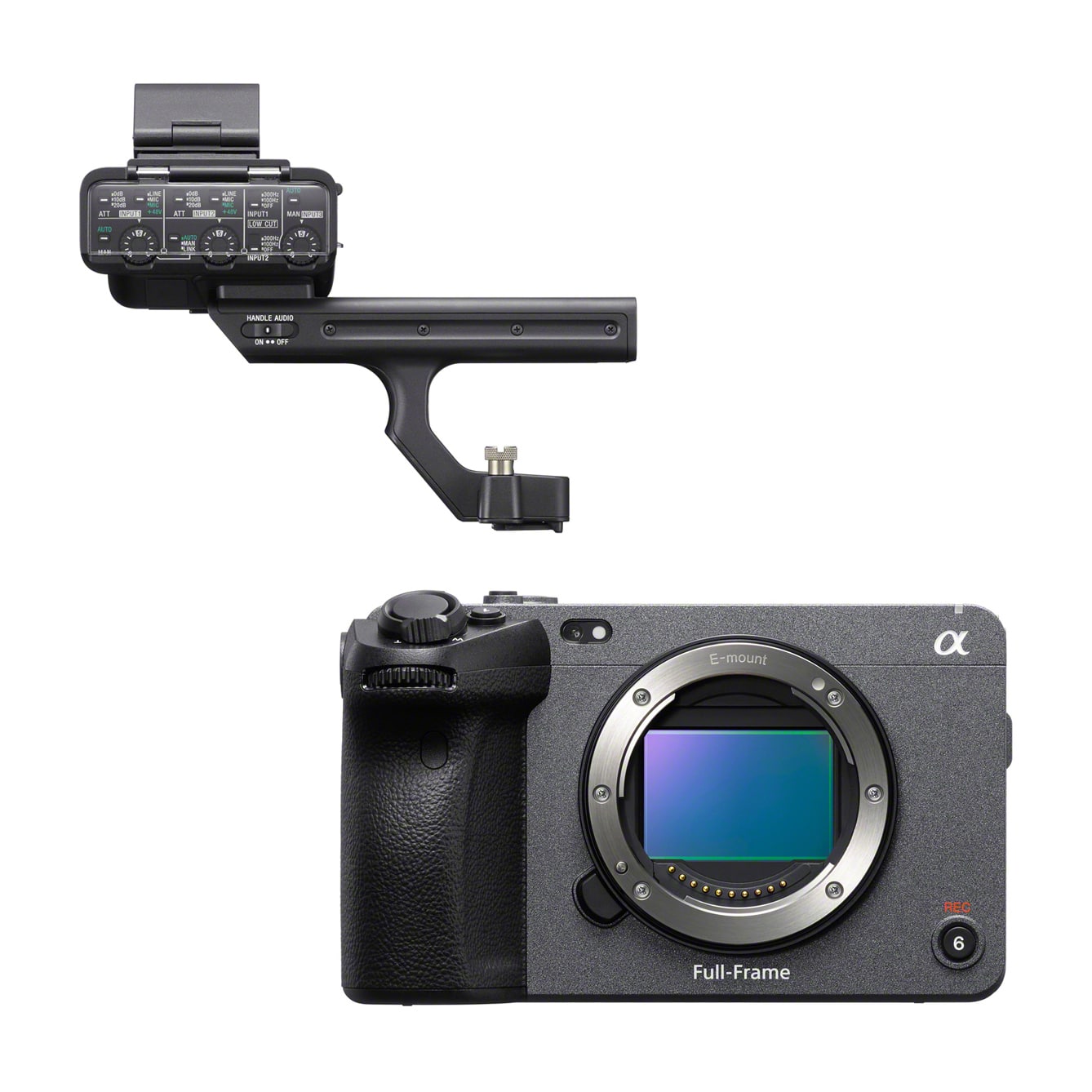 SONY(ソニー) Cinema Lineカメラ XLRハンドルユニット同梱モデル