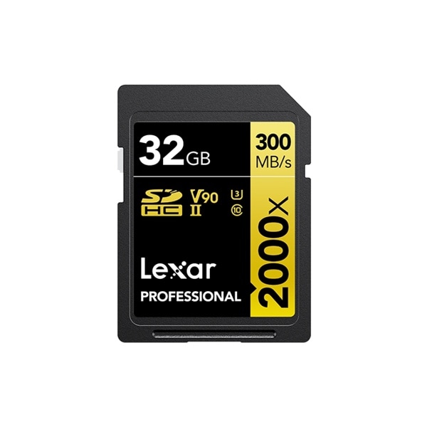 Lexar(レキサー) SDHCカード 2000x UHS-II U3 V90 32GB LSD2000032G