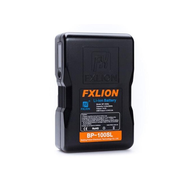 FXLION BP-100SL V マウント バッテリー 6.6Ah 98Wh カメラ用-