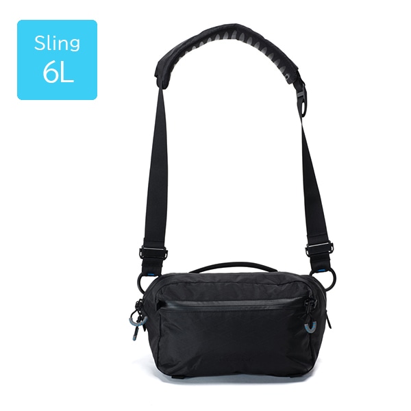 Gura Gear(グラギア) キボコ シティ スリング 6L インサート付き ブラック GG0260-1945