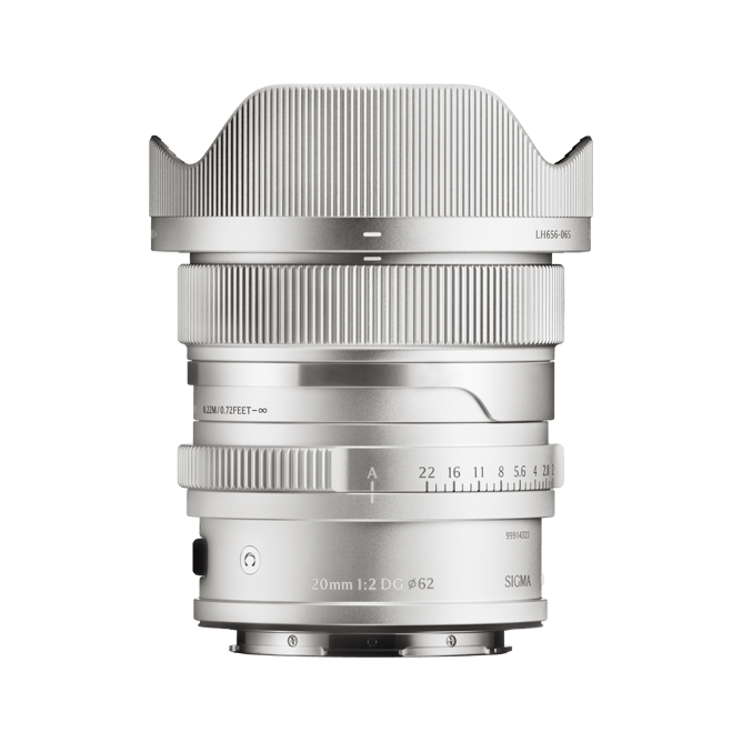 SIGMA(シグマ) 20mm F2 DG | Contemporary Lマウント（シルバー）