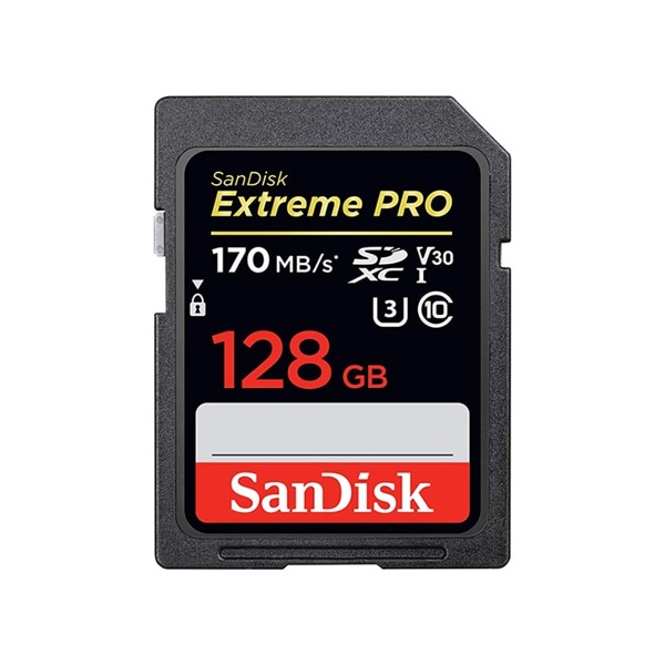SanDisk(サンディスク) Extreme PRO SDXCカード UHS-I 128GB (海外パッケージ品)/SDSDXXY-128G-GN4IN