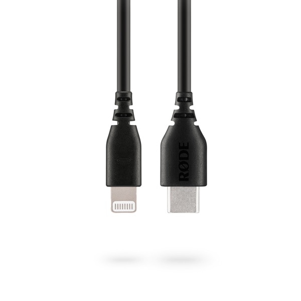 RODE(ロード) SC21 ブラック / USB-C - Lightningケーブル 30cm / SC21