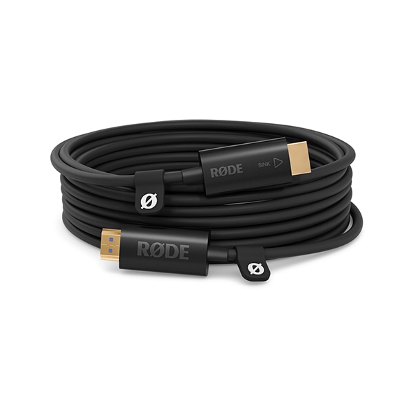 【予約受付中】RODE(ロード) HDMI-10 ブラック / 光ファイバーHDMIケーブル 10m / HDMICABLE10M