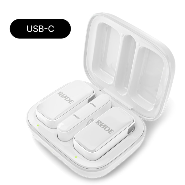 RODE(ロード) ワイヤレスマイクロ USB-C ホワイト / スマホ向けワイヤレスマイク / WIMICROCW(7/29-キャンペーン対象)