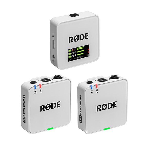 【保護シート付き/30%/OUTLET】RODE(ロード) ワイヤレスゴー(第三世代) ホワイト / 32bit float対応ワイヤレスマイク / WIGOGEN3W