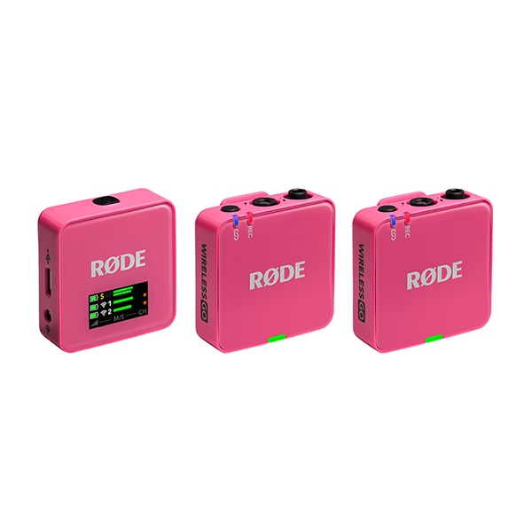 【保護シート付き】RODE(ロード) ワイヤレスゴー（第三世代） ピンク / 32bit float対応ワイヤレスマイク / WIGOGEN3PIN