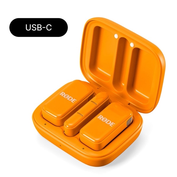 RODE(ロード) ワイヤレスマイクロ USB-C オレンジ / スマホ向けワイヤレスマイク / WIMICROCORA