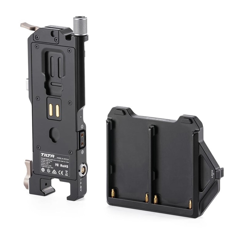 TILTA(ティルタ) DJI RS 4用 パワーパススループレート & Lシリーズバッテリープレート TGA-PPK3-LS