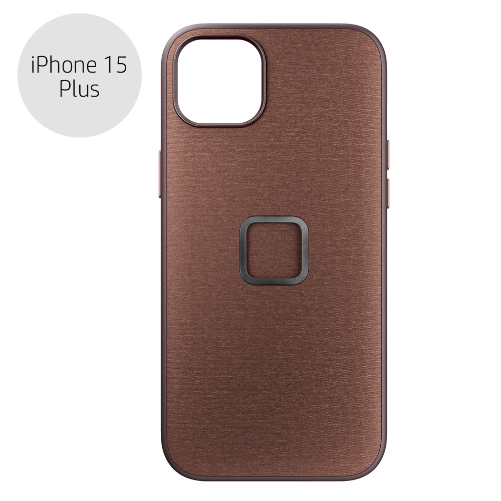 【8/25-キャンペーン】Peak Design(ピークデザイン) エブリデイ ケース iPhone 15 Plus レッドウッド / M-MC-BJ-RD-1