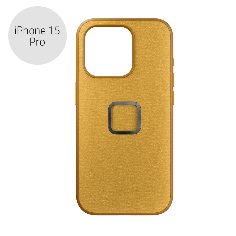 【8/25-キャンペーン】Peak Design(ピークデザイン) エブリデイ ケース iPhone 15 Pro V2 サン / M-MC-BK-SN-2