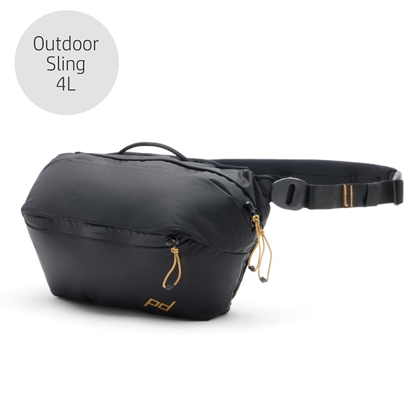 Peak Design(ピークデザイン) アウトドア スリング 4L ブラック BAS-4-BK-1