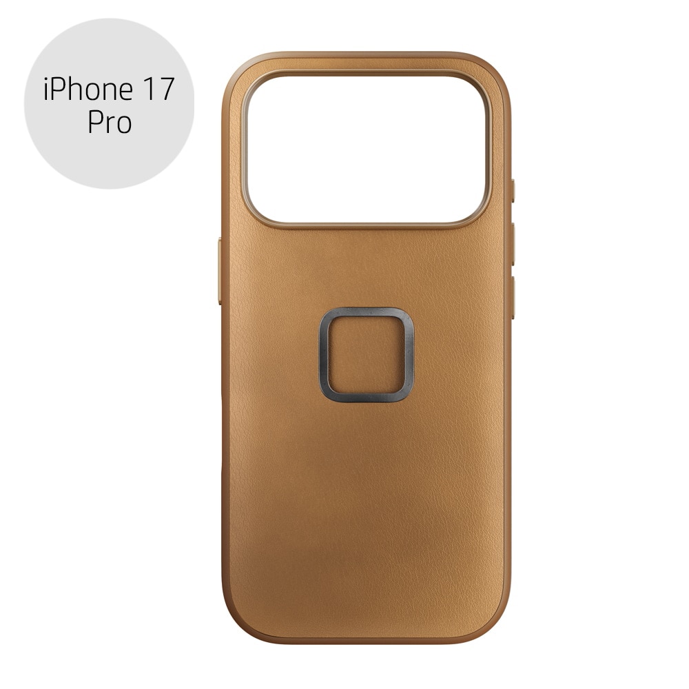 Peak Design(ピークデザイン) エブリデイ ケース iPhone 17 Pro タン / クラリーノ / M-MC-CF-BR-1