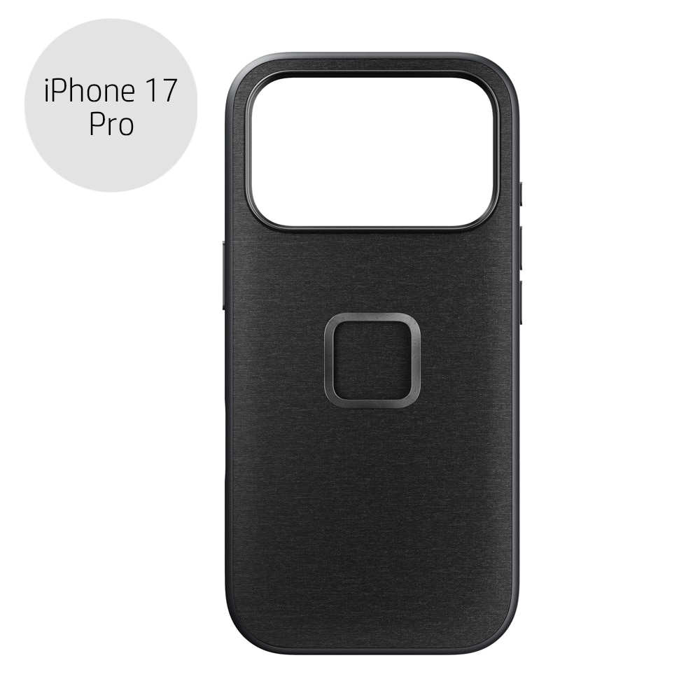 Peak Design(ピークデザイン) エブリデイ ケース iPhone 17 Pro チャコール / ナイロンキャンバス / M-MC-CF-CH-1