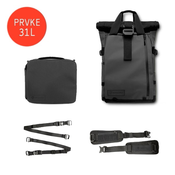 WANDRD(ワンダード) プロヴォーク31 フォトグラフィーバンドル ブラック PK31-BK-PB-3
