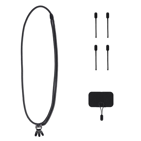 【予約受付中】Peak Design(ピークデザイン) モバイルクロスボディマルチストラップ ブラック M-CPS-M-BK-1