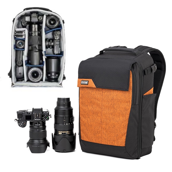 thinkTANKphoto(シンクタンクフォト) ミラーレス ムーバー バックパック キャンプファイヤーオレンジ