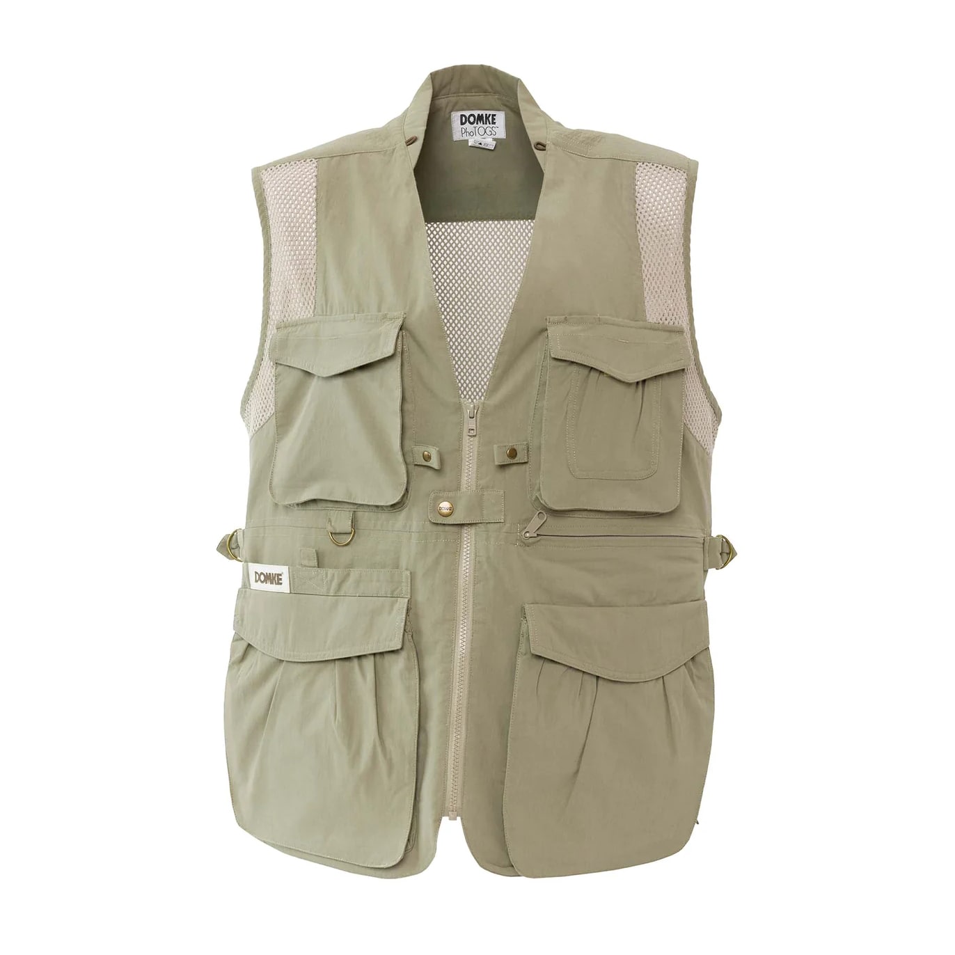 【会員価格/SALE】DOMKE(ドンケ) フォトベスト カーキ ラージ VEST-SAND-LG