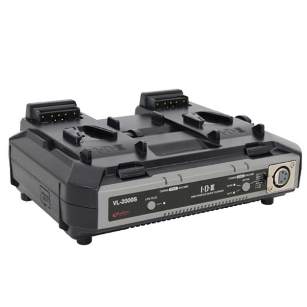 IDX(アイディーエクス) VL-2000S ACアダプター機能付2ch同時急速充電器