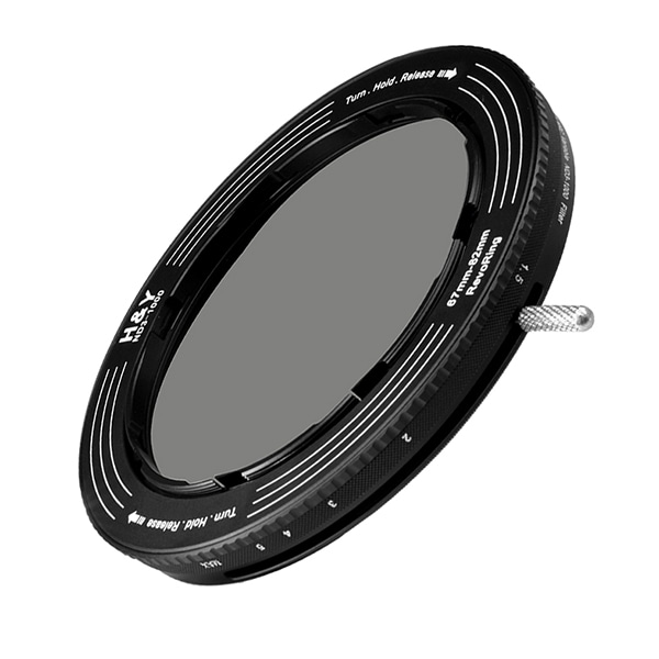 H&Y(エイチ&ワイ) REVORING Vari ND3-ND1000 CPL(82mm対応径) 67-82mm