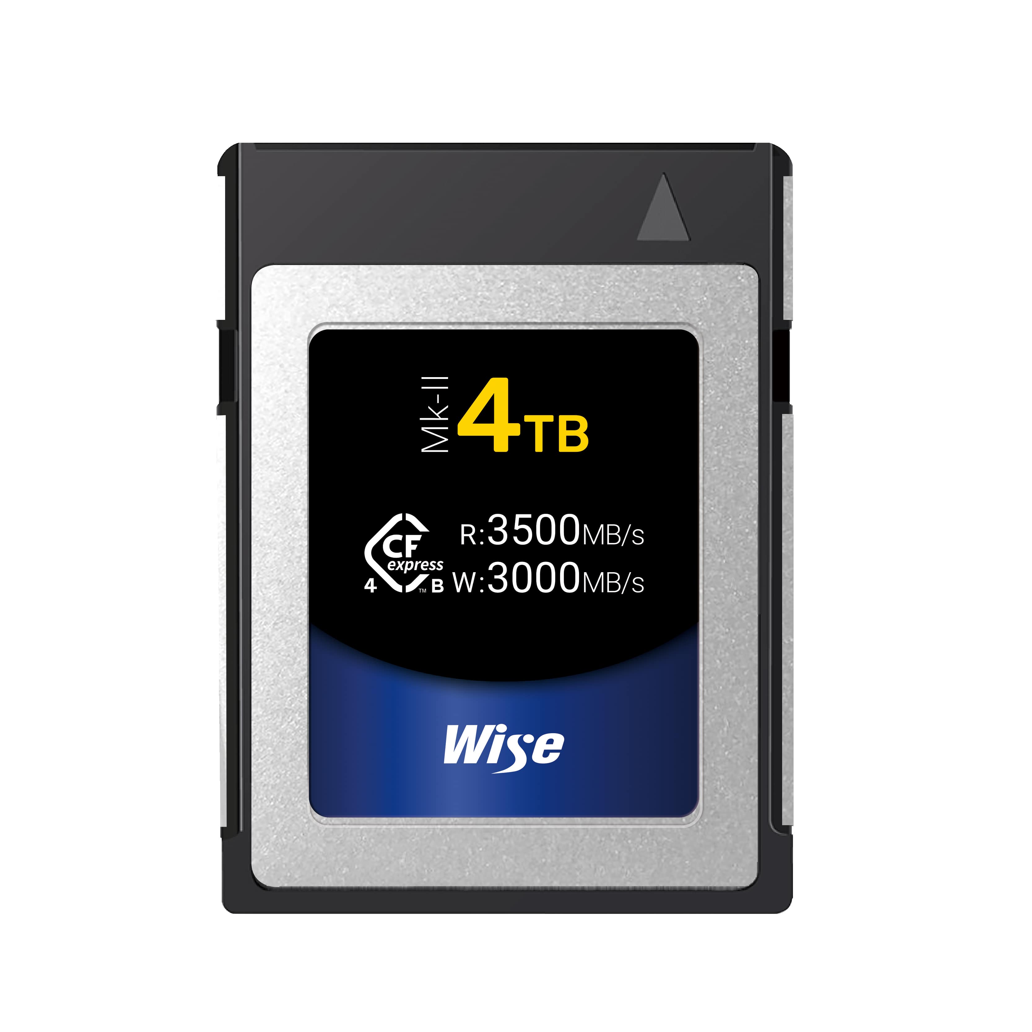 【予約受付中】Wise(ワイズ) CFexpress 4.0 Type Bカード 4TB AMU-CFX4-B4096M2