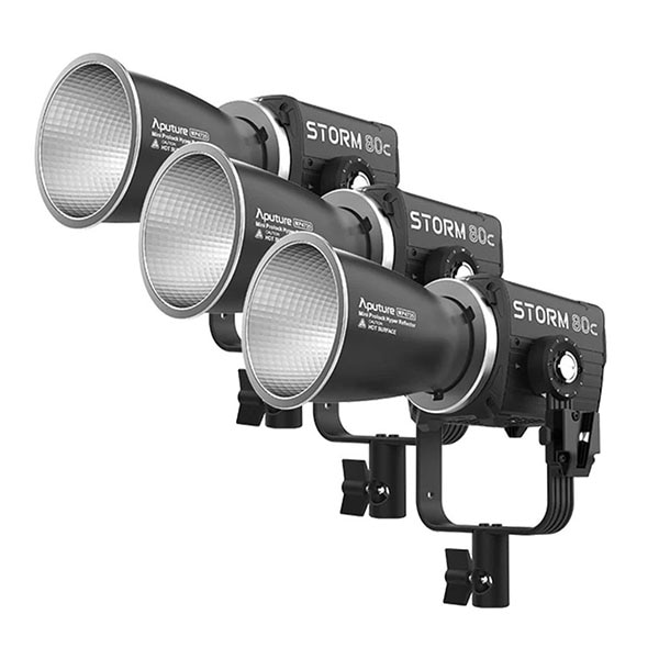 Aputure(アプチャー) STORM 80c 3灯キット APS80c3