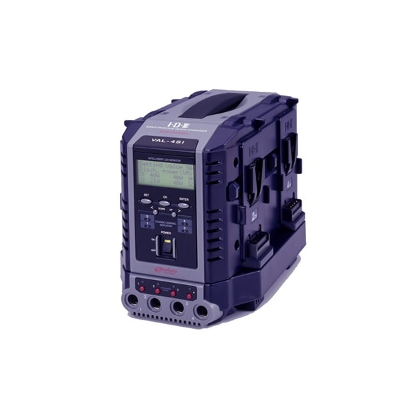 IDX(アイディーエクス) VAL-4Si 液晶表示機能付4ch同時急速放・充電器