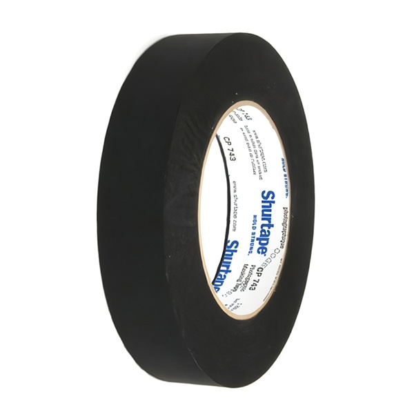 【SALE】Shurtape(シュアーテープ) CP-743 ブラック 1インチ 24mm巾