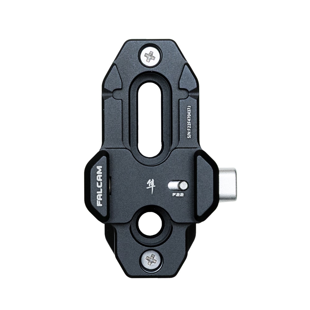 FALCAM(ファルカム) F22 NATO レールアダプター ブラック FC3807B