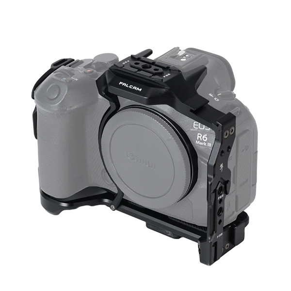【予約受付中】FALCAM(ファルカム) F22＆F38＆F50 クイックリリースカメラケージ Canon EOS R6 Mark III/R5 Mark II/R5/R5C/R6/R6 II用 ブラック FC4802B