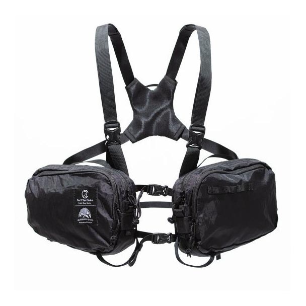 【受注停止】The 3rd Eye Chakra(ザサードアイチャクラ) The Rib Rig #001 チェストリグ Regular/Black rr001-r-bk