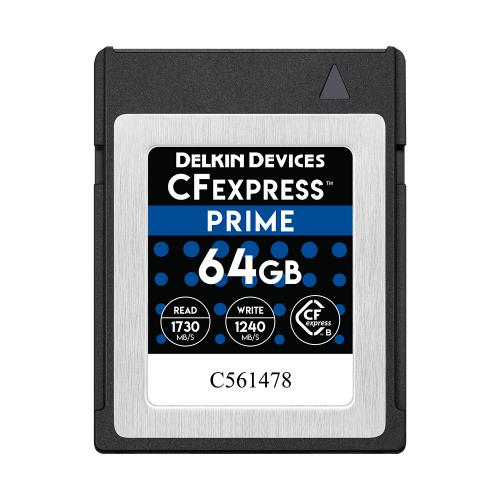 DELKIN(デルキン) CFexpress PRIME メモリーカード 64GB DCFX0-064