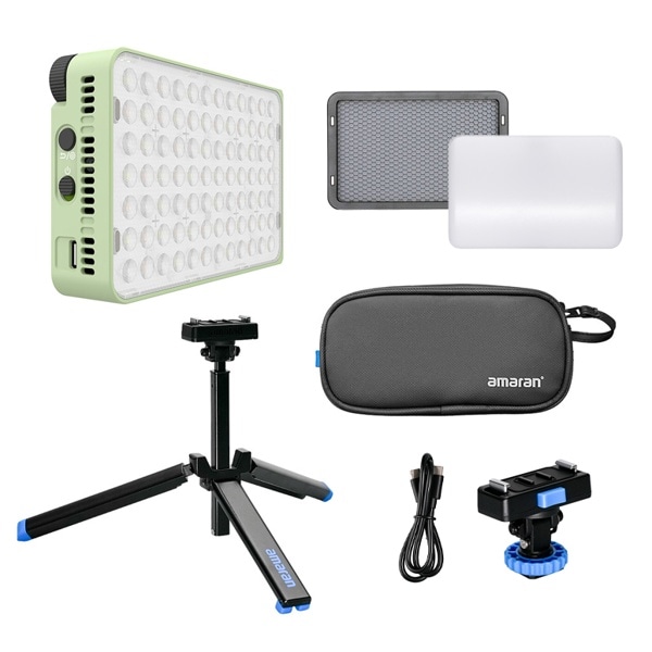 Aputure(アプチャー) amaran Ace 25c RGBライト パネル グリーンキット APACE25cgkit