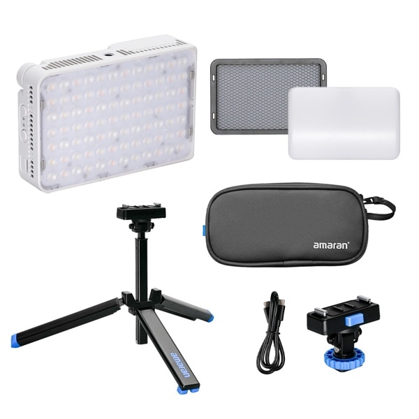 Aputure(アプチャー) amaran Ace 25c RGBライト パネル ホワイトキット APACE25cwkit