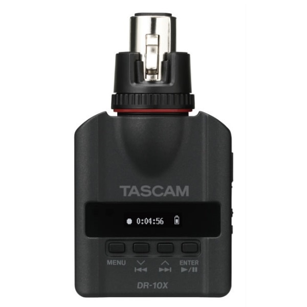 TASCAM(タスカム) DR-10X XLRマイク用プラグオンマイクロリニアPCMレコーダー(DR-10X): 音響機材 銀一オンラインショップ |  撮影用背景-プロフェッショナル映像・撮影機材専門店