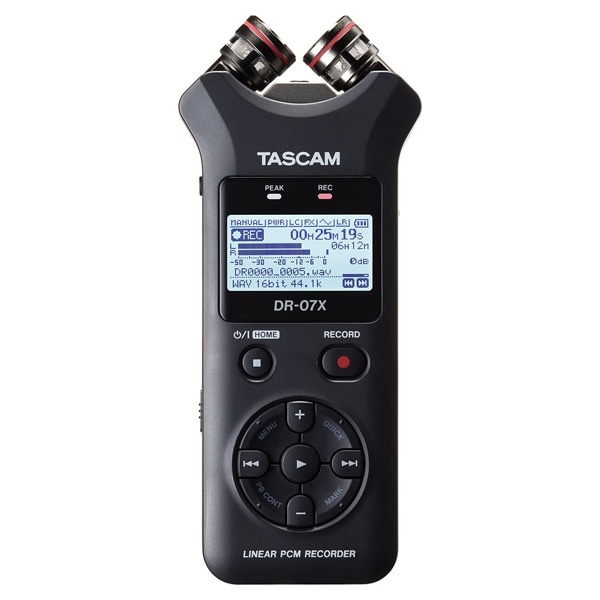 TASCAM(タスカム) DR-07X USB オーディオインターフェース搭載PCMレコーダー(SDカード別売)