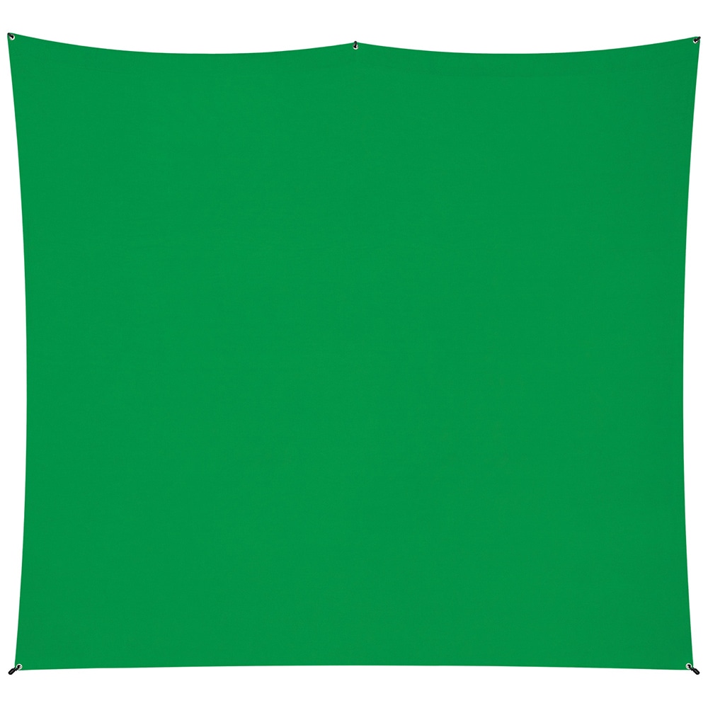 Westcott(ウェストコット) X-Drop Pro Wrinkle-Resistant 8x8'(2.44x2.44m) クロマキーグリーン