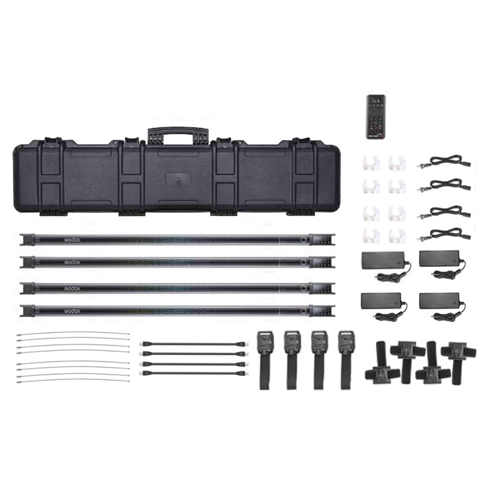 GODOX(ゴドックス) TL120 LEDチューブライト 4灯キット TL120-K4  266288