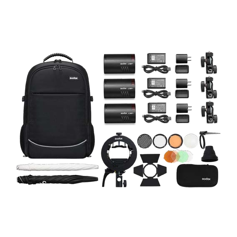 【会員価格/SALE】GODOX(ゴドックス) AD100 Pro トリオパックキット 266293