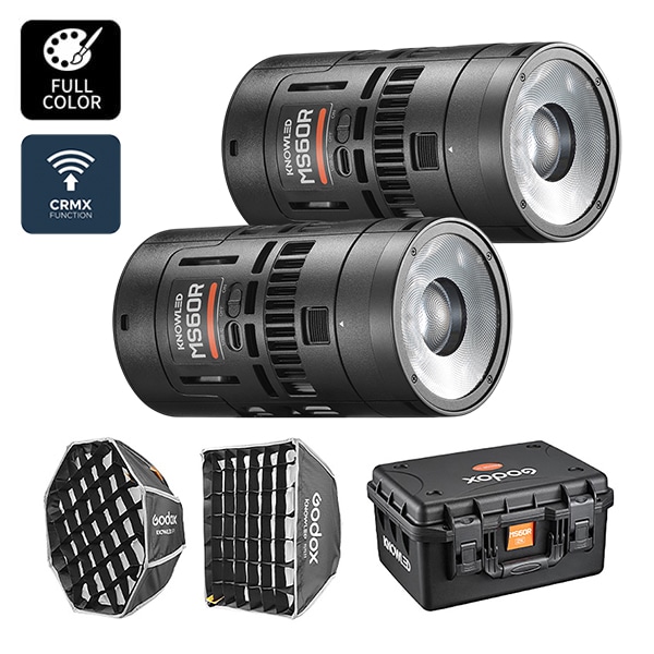 GODOX(ゴドックス) MS60 R 2K フルカラー 2灯キット