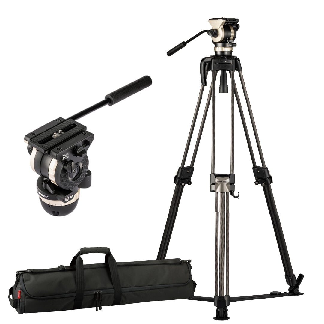 【予約受付中】Libec(リーベック) NX-200QC ビデオ三脚 グランドスプレッダー (NH20&QL40C)