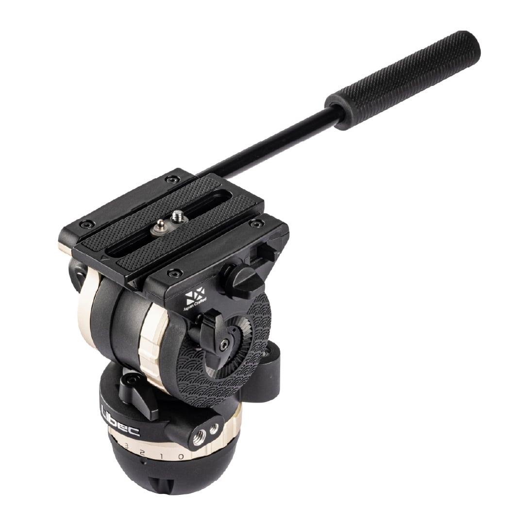 【予約受付中】Libec(リーベック) 75mmボール&フラットベースビデオヘッド NH20