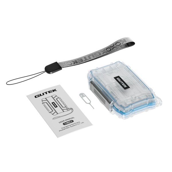 GUTEK(グテック) トータス メモリーカードケース クリア T-MCC-1