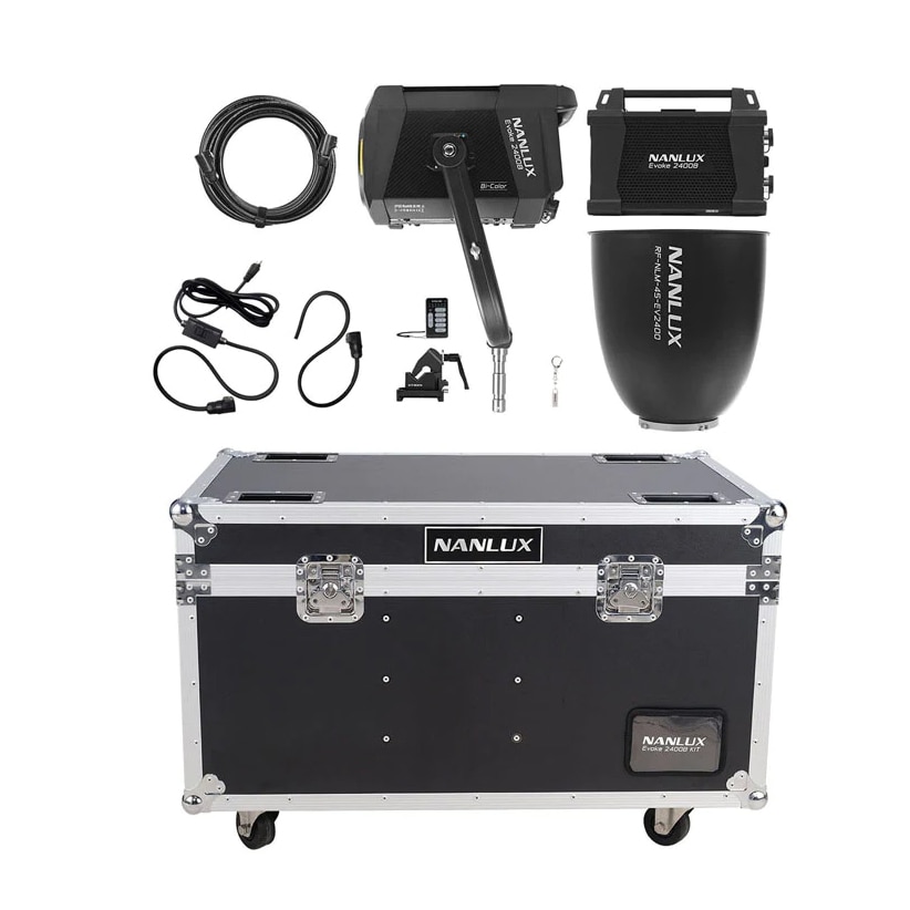 NANLITE(ナンライト) NANLUX(ナンラックス) Evoke 2400B フライトケースセット EVOKE2400KIT
